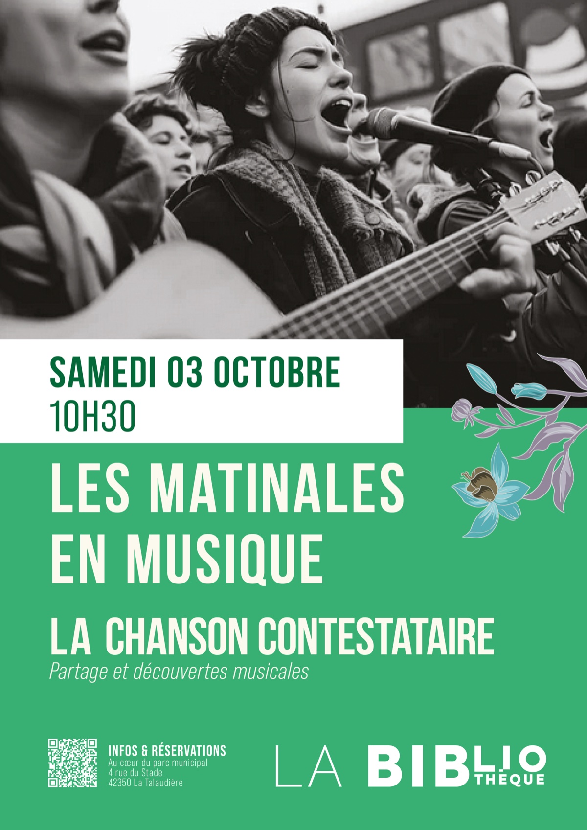 Affiche chanson-contestataire