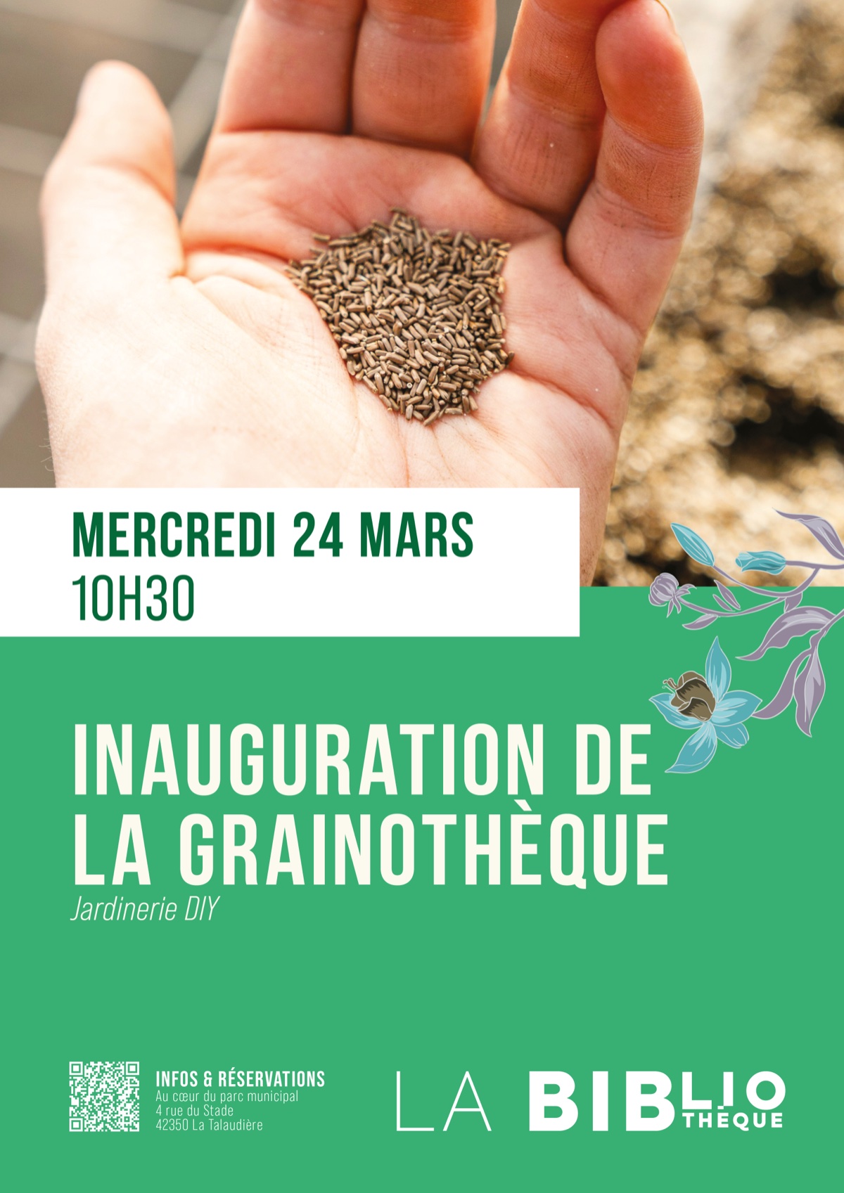 Affiche grainotheque