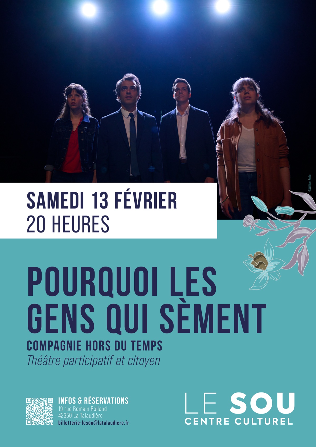 Affiche Pourquoi les gens qui sèment